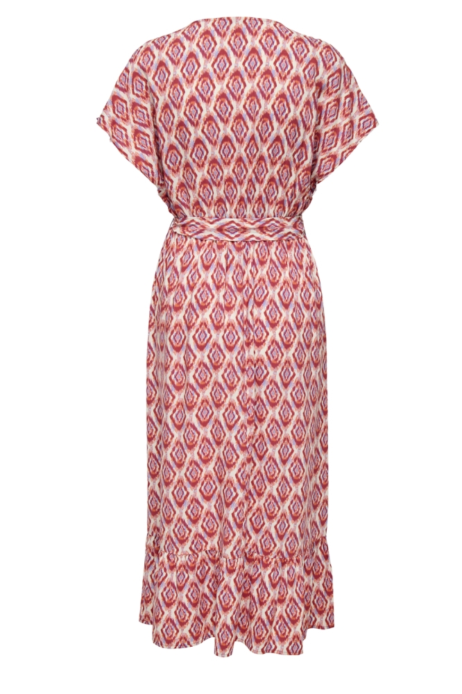 ONLZILLA ADELE LIFE SS LONG DRESS W 15357778 Equestrian Red